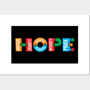 HOPE-Human and Social Values Posters and Art